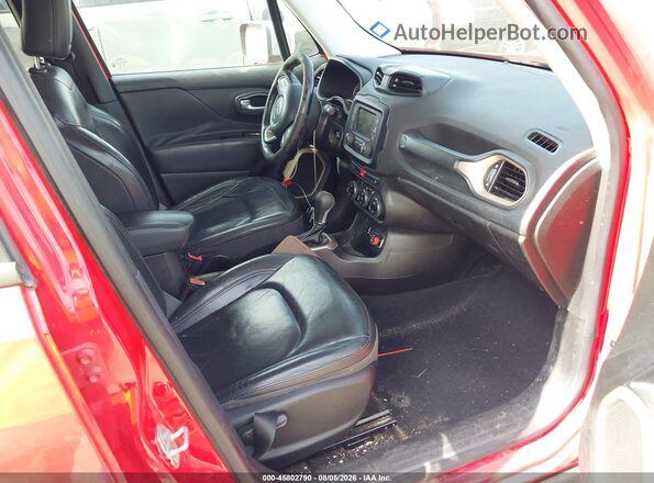 ZACCJADB9HPE39859 2017 JEEP RENEGADE Red Vista interior delantera