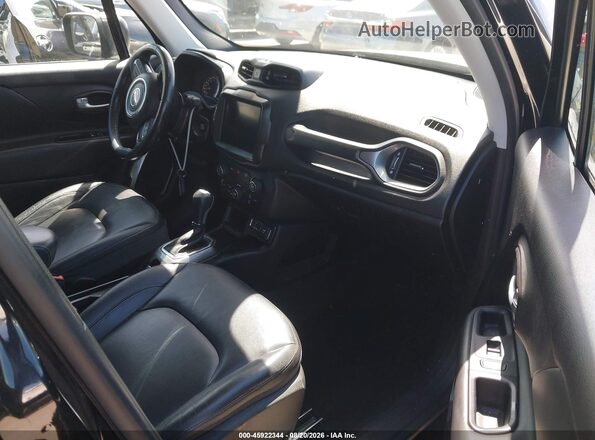 ZACCJADB9JPH87912 2018 JEEP RENEGADE Black Vista interior delantera