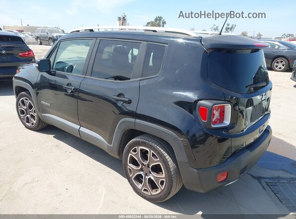 ZACCJADB9JPH87912 2018 JEEP RENEGADE Black Trasero izquierdo