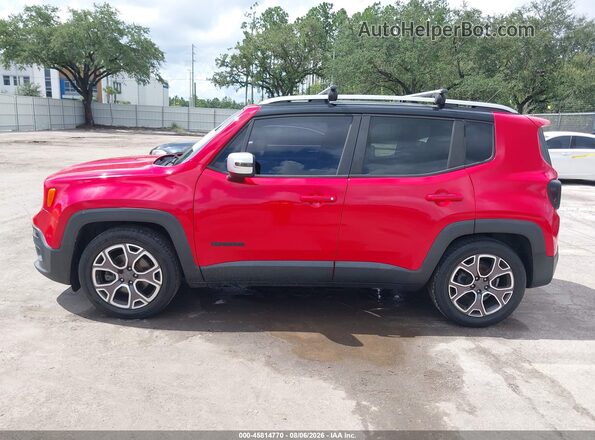 ZACCJADT0GPC85078 2016 JEEP RENEGADE Red Панорамний вид салону 360°