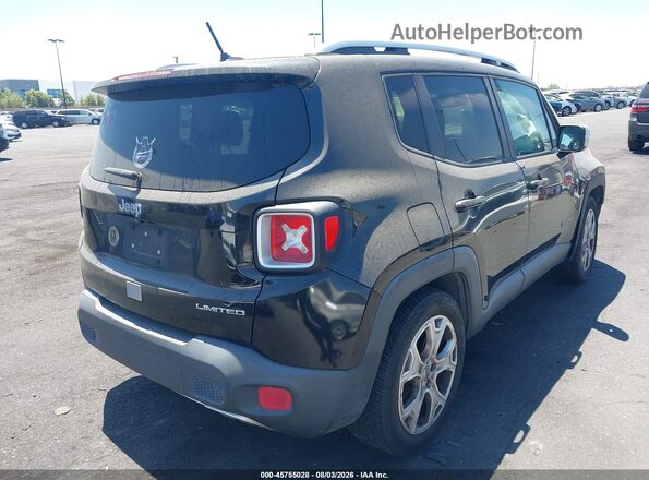 ZACCJADT2GPC71246 2016 JEEP RENEGADE Black Հետևի աջ