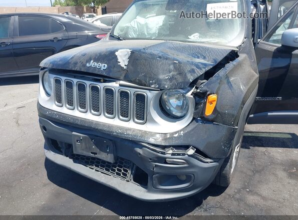 ZACCJADT2GPC71246 2016 JEEP RENEGADE Black Դիմացի տեսք