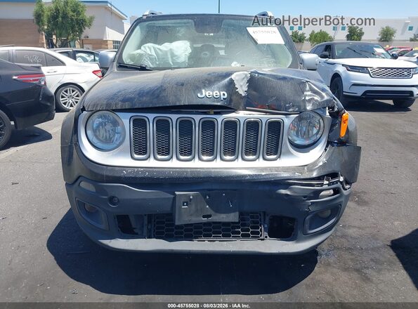 ZACCJADT2GPC71246 2016 JEEP RENEGADE Black Սարքավորումների վահանակի տեսք
