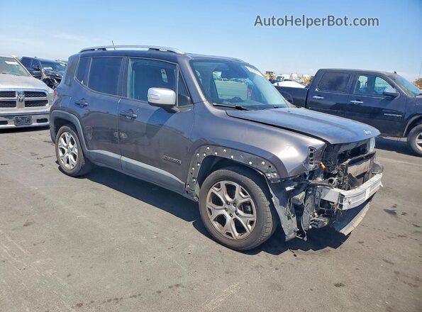 ZACCJADT2GPC73918 2016 JEEP RENEGADE Gray Առջևի աջ