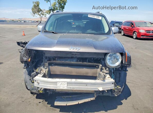 ZACCJADT2GPC73918 2016 JEEP RENEGADE Gray Դիմացի տեսք