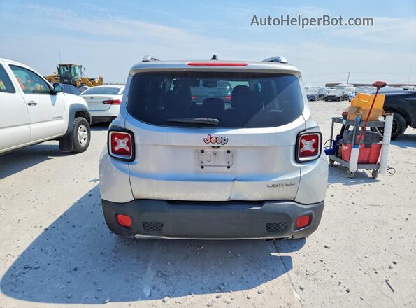 ZACCJADT2GPD61156 2016 JEEP RENEGADE Silver Vista trasera