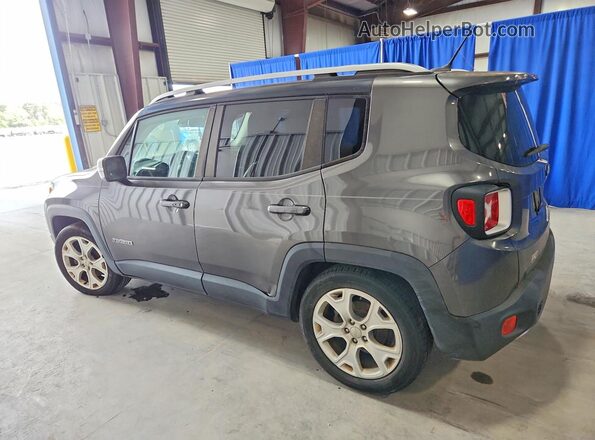 ZACCJADT3GPE36768 2016 JEEP RENEGADE Gray Trasero izquierdo
