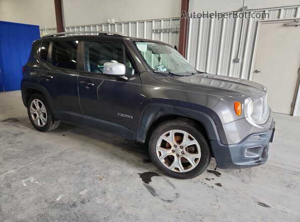 ZACCJADT3GPE36768 2016 JEEP RENEGADE Gray 