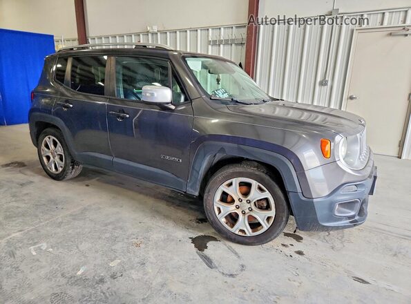 ZACCJADT3GPE36768 2016 JEEP RENEGADE Gray Delantero derecho