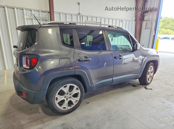 ZACCJADT3GPE36768 2016 JEEP RENEGADE Gray Trasero derecho