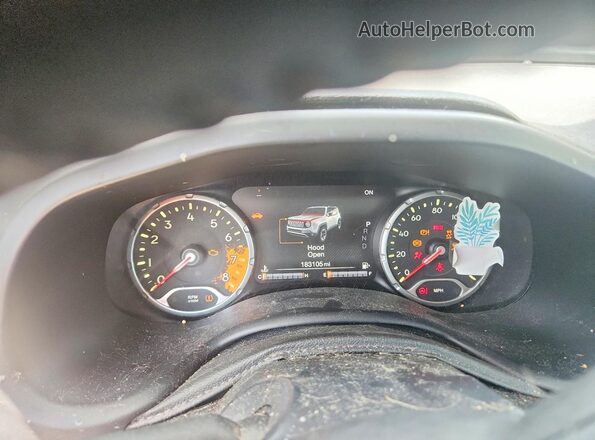 ZACCJADT3GPE36768 2016 JEEP RENEGADE Gray Vista del cuadro de instrumentos