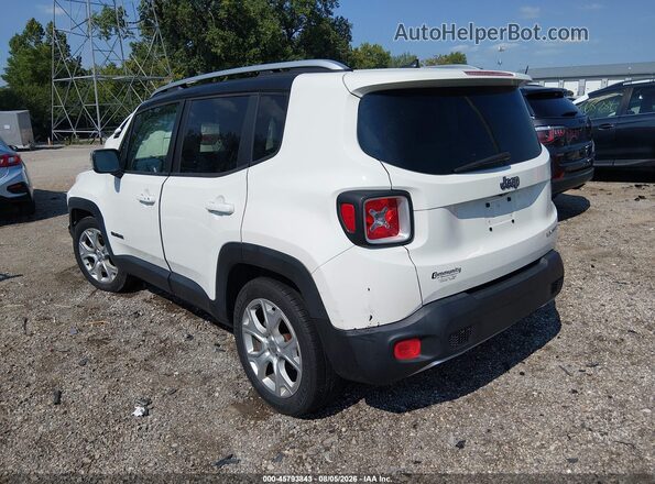 ZACCJADT5GPC79602 2016 JEEP RENEGADE White Trasero izquierdo