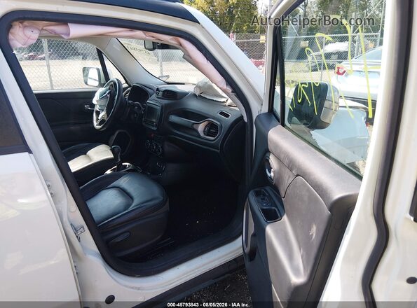 ZACCJADT5GPC79602 2016 JEEP RENEGADE White Vista interior delantera