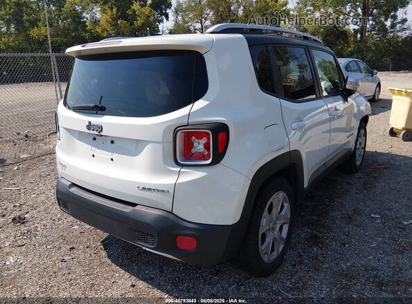 ZACCJADT5GPC79602 2016 JEEP RENEGADE White Trasero derecho