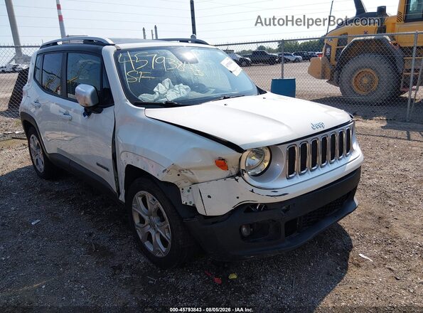 ZACCJADT5GPC79602 2016 JEEP RENEGADE White Vista frontal