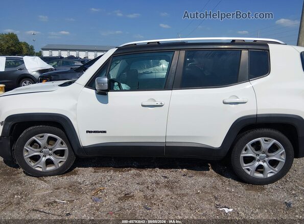 ZACCJADT5GPC79602 2016 JEEP RENEGADE White Vista interior trasera