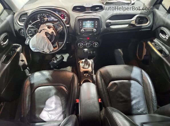 ZACCJADT5GPD40401 2016 JEEP RENEGADE Silver Вид панелі приладів