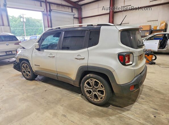 ZACCJADT5GPD40401 2016 JEEP RENEGADE Silver Задня ліва чверть