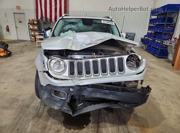 ZACCJADT5GPD40401 2016 JEEP RENEGADE Silver Вид спереду