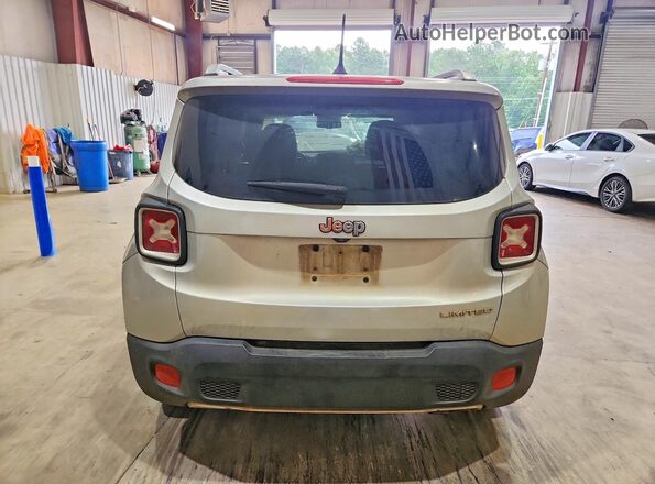 ZACCJADT5GPD40401 2016 JEEP RENEGADE Silver Вид ззаду