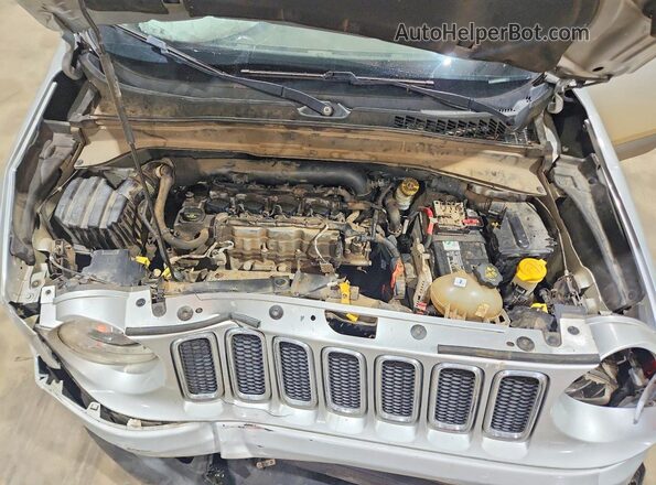 ZACCJADT5GPD40401 2016 JEEP RENEGADE Silver Вид підкапотного простору