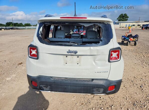 ZACCJADT7GPC77690 2016 JEEP RENEGADE White Հետևի տեսք