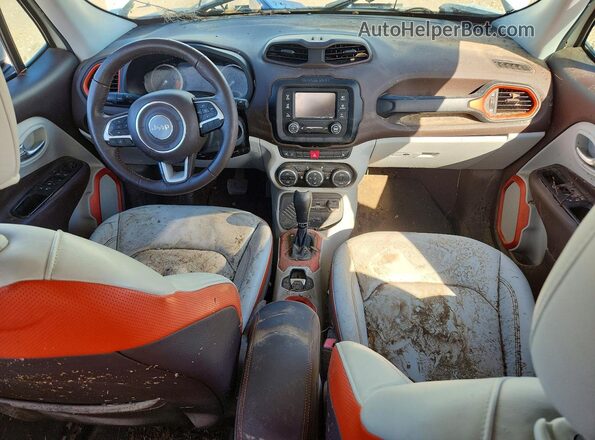 ZACCJADT7GPC77690 2016 JEEP RENEGADE White Առջևի վահանակի տեսք
