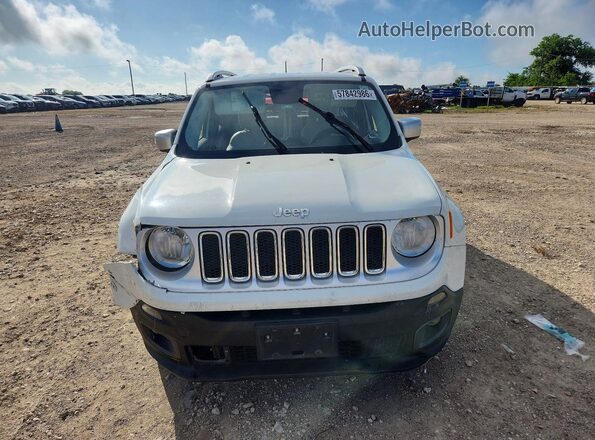 ZACCJADT7GPC77690 2016 JEEP RENEGADE White Դիմացի տեսք