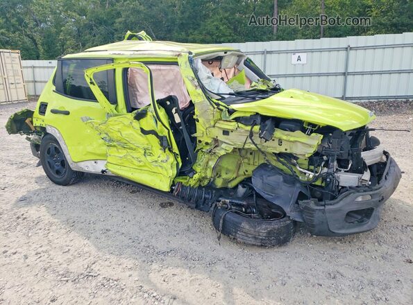 ZACCJBAB0JPG92567 2018 JEEP RENEGADE Green Առջևի աջ