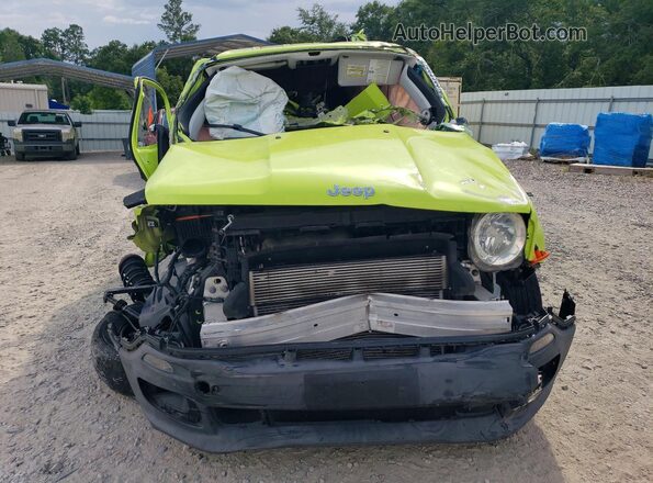 ZACCJBAB0JPG92567 2018 JEEP RENEGADE Green Դիմացի տեսք