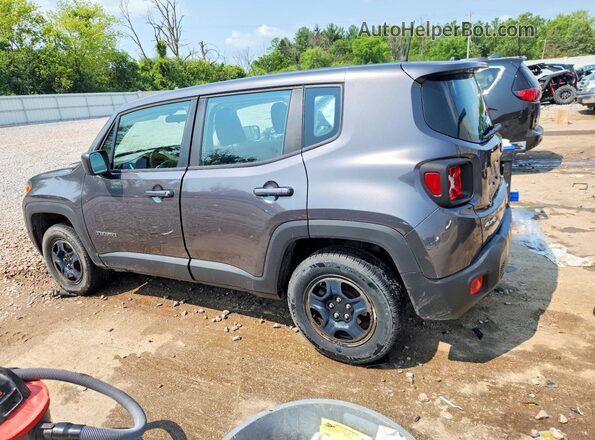 ZACCJBAB0JPH99778 2018 JEEP RENEGADE Серый Задняя левая четверть