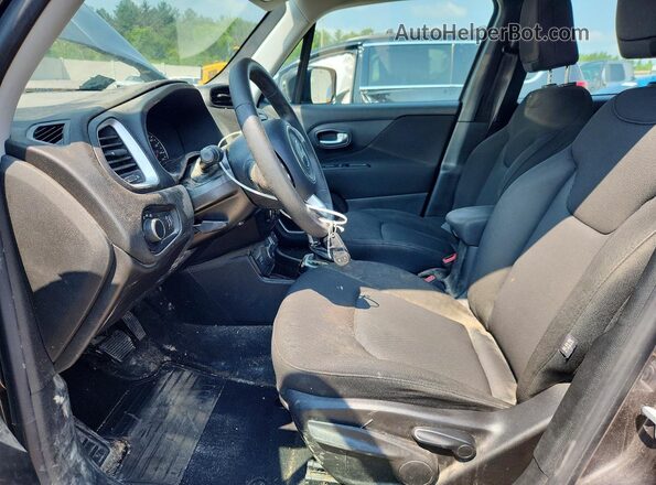 ZACCJBAB0JPH99778 2018 JEEP RENEGADE Серый Вид салона спереди