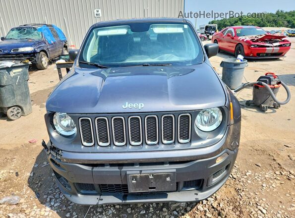 ZACCJBAB0JPH99778 2018 JEEP RENEGADE Серый Вид спереди