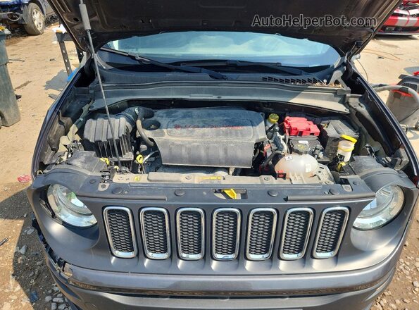 ZACCJBAB0JPH99778 2018 JEEP RENEGADE Серый Вид задней части салона