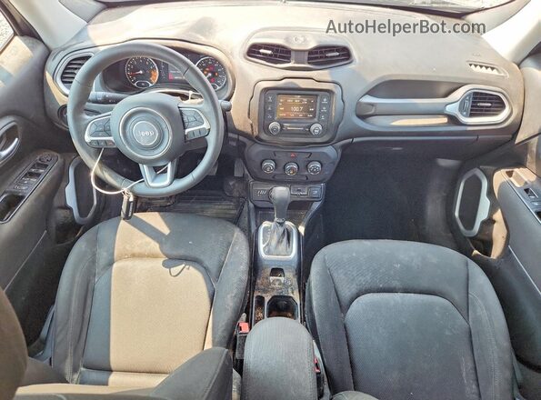 ZACCJBAB0JPH99778 2018 JEEP RENEGADE Серый Вид панели приборов