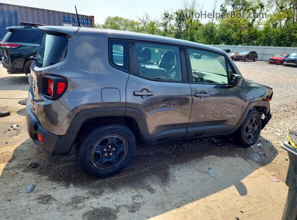 ZACCJBAB0JPH99778 2018 JEEP RENEGADE Серый Задняя правая четверть