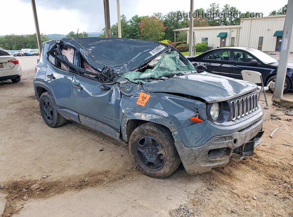 ZACCJBAB0JPJ00940 2018 JEEP RENEGADE Blue Przód prawy