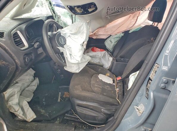 ZACCJBAB0JPJ00940 2018 JEEP RENEGADE Blue Widok wnętrza z przodu