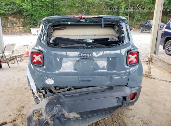 ZACCJBAB0JPJ00940 2018 JEEP RENEGADE Blue Widok z tyłu