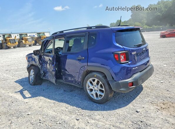 ZACCJBAB1JPJ42162 2018 JEEP RENEGADE Синий Задняя левая четверть