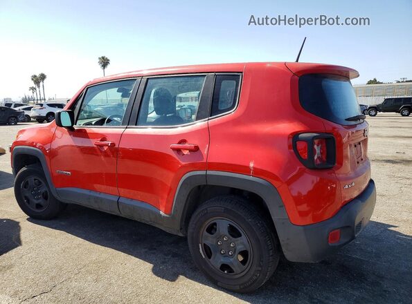 ZACCJBAB2HPG05729 2017 JEEP RENEGADE Красный Задняя левая четверть
