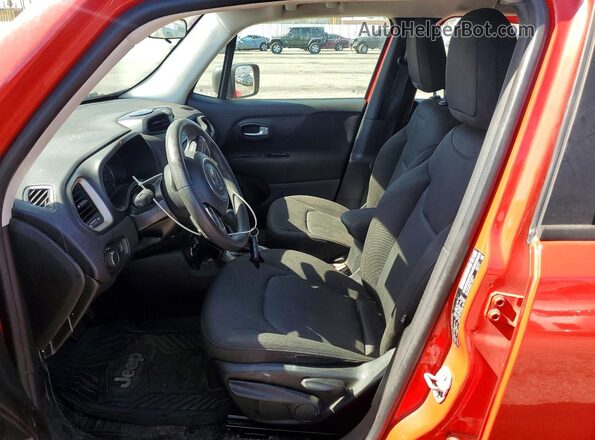 ZACCJBAB2HPG05729 2017 JEEP RENEGADE Красный Вид салона спереди