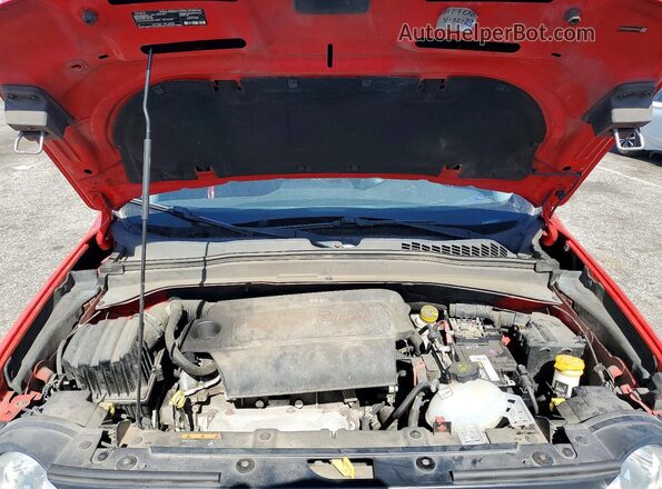 ZACCJBAB2HPG05729 2017 JEEP RENEGADE Красный Вид задней части салона