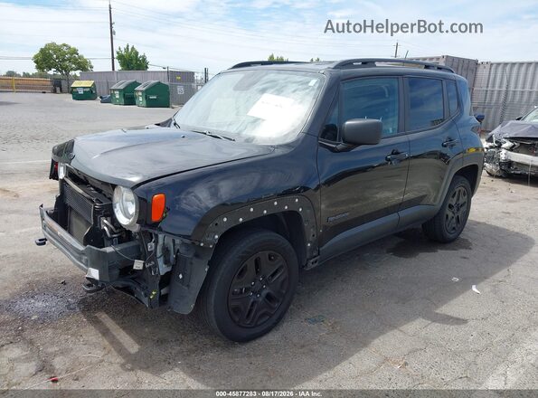 ZACCJBAB2JPH82741 2018 JEEP RENEGADE Черный Передняя левая четверть