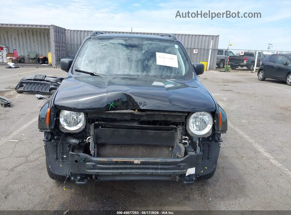 ZACCJBAB2JPH82741 2018 JEEP RENEGADE Черный Вид спереди