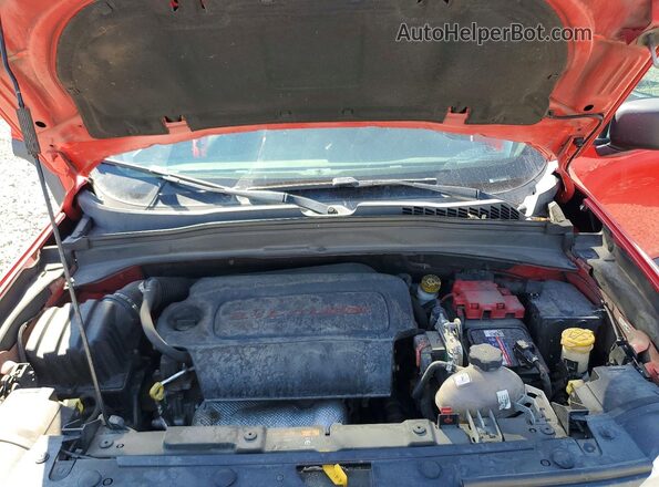 ZACCJBAB2JPJ16962 2018 JEEP RENEGADE Red Widok komory silnika