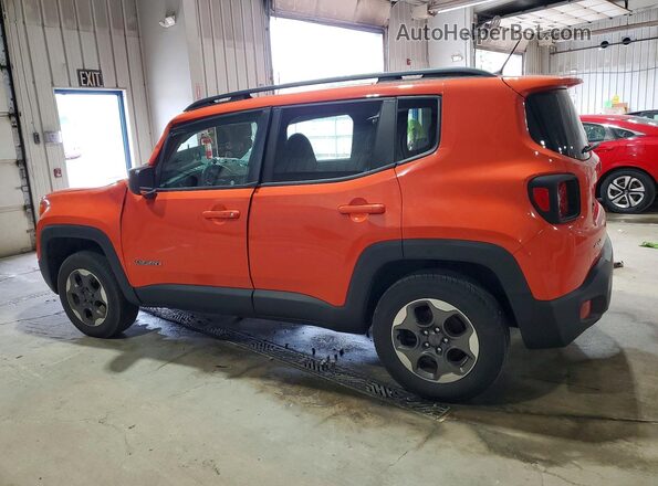ZACCJBAB3HPG19042 2017 JEEP RENEGADE Red Задня ліва чверть