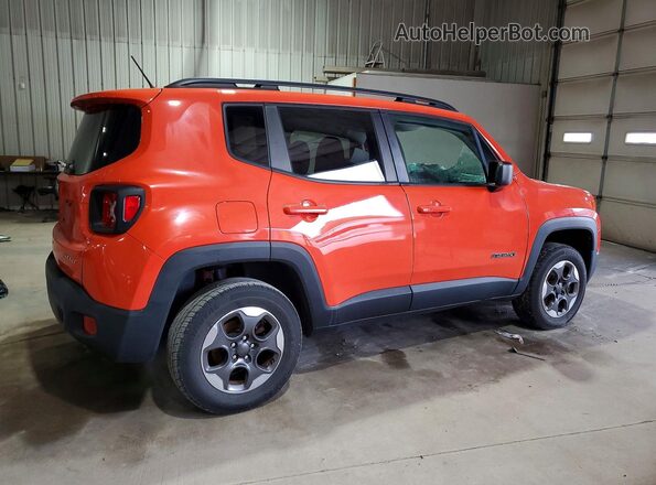 ZACCJBAB3HPG19042 2017 JEEP RENEGADE Red Задня права чверть