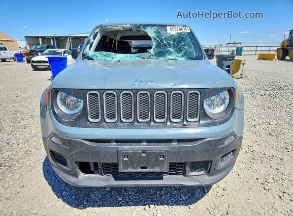 ZACCJBAB3JPH41745 2018 JEEP RENEGADE Серый Вид спереди