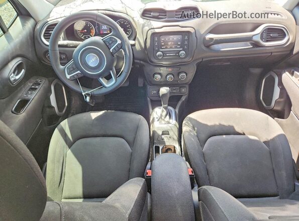 ZACCJBAB3JPH41745 2018 JEEP RENEGADE Серый Вид панели приборов
